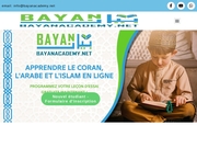 Acadmie de Bayan pour apprendre le coran, l'arabe et l'islam en ligne